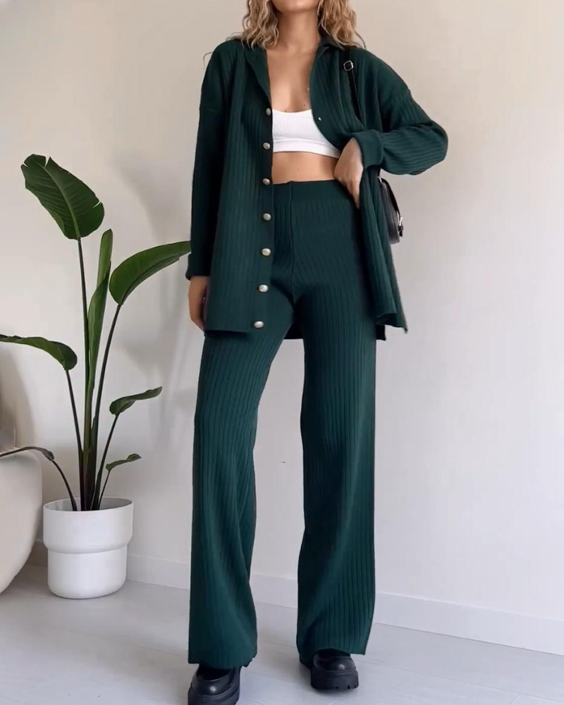 Isolde Casual Knitted Set