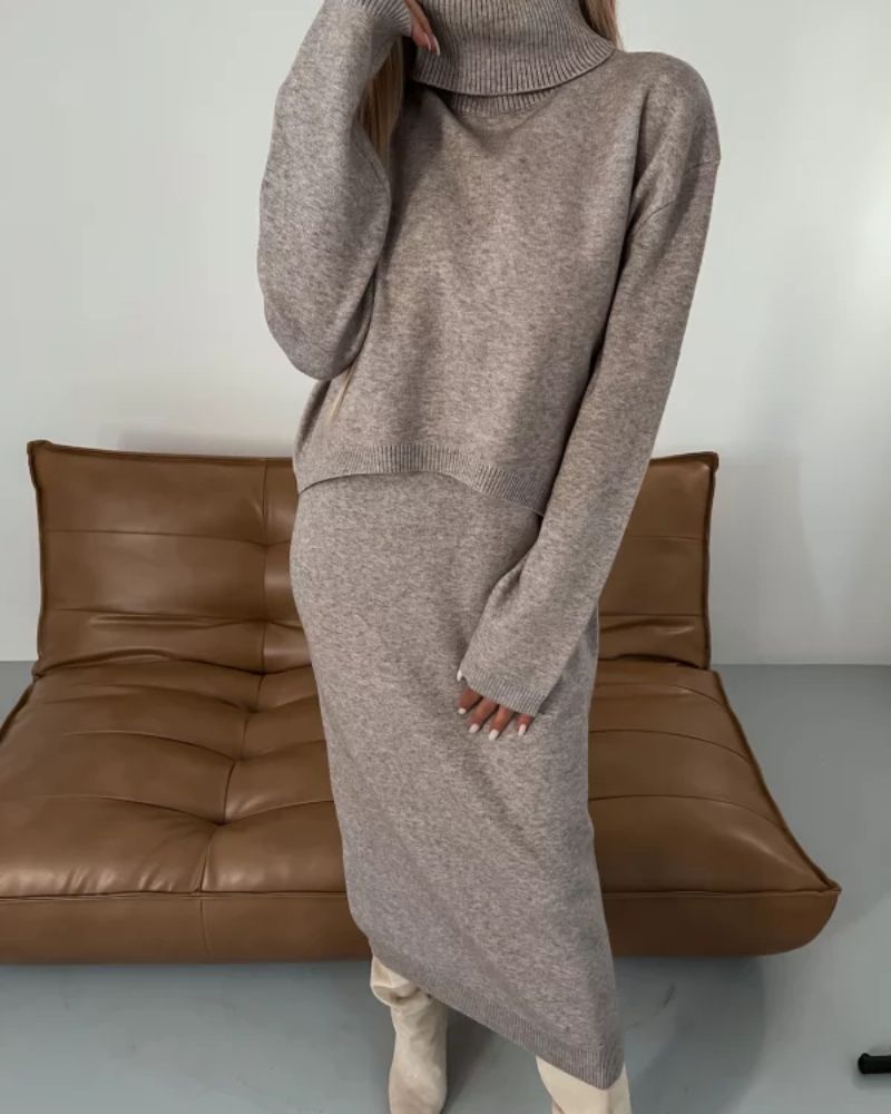 Elara Knitted Set