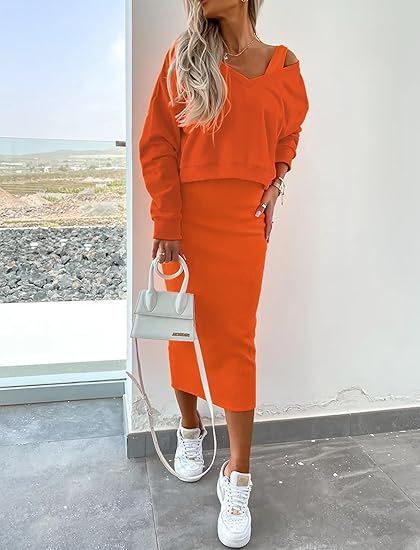 VELINA 2-Piece Knit Dress Set