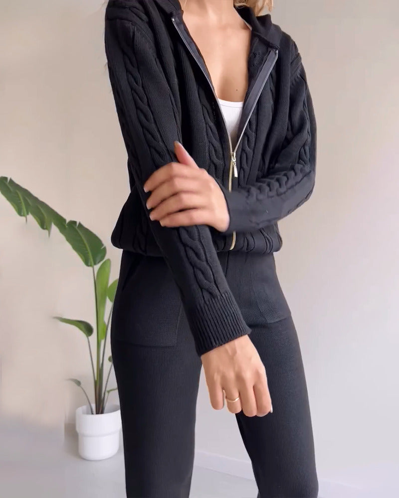 Avaline Knit Set