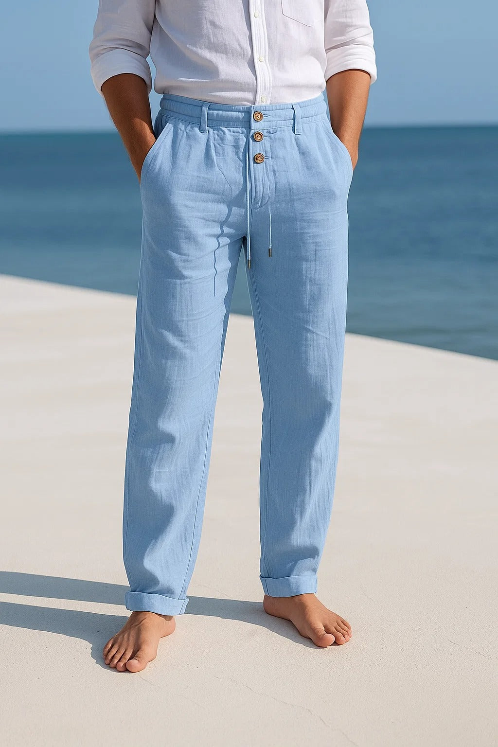 SORÉN™ Ultra-Light Linen Trousers