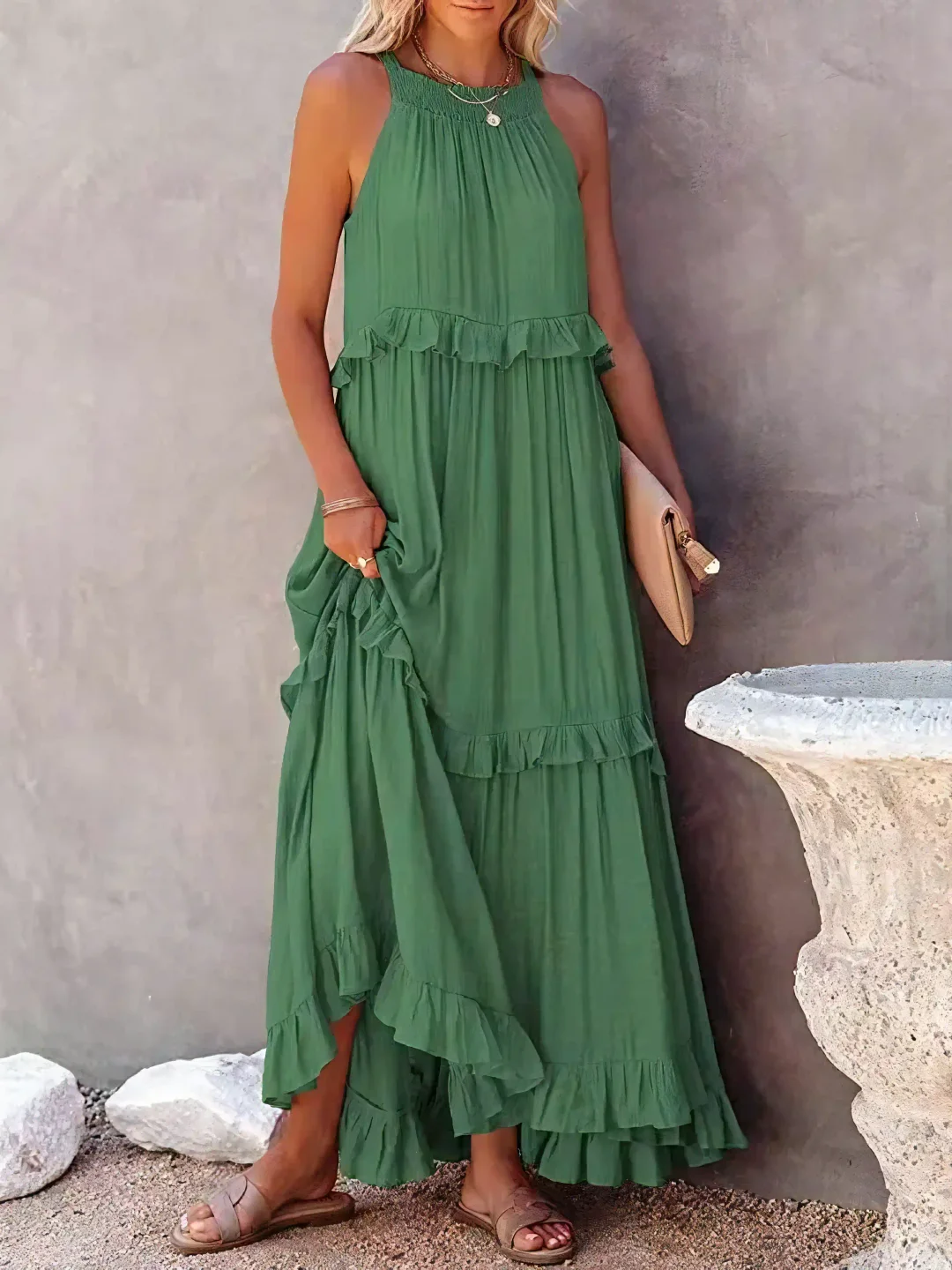 MABEL RUFFLE MAXI