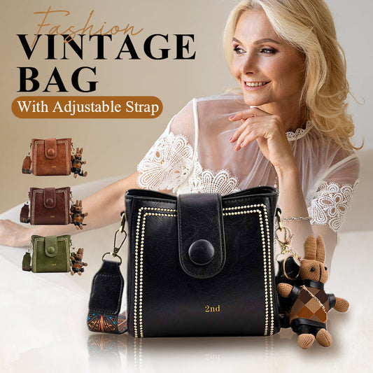 OLIVARA™ Vintage Shoulder Bag