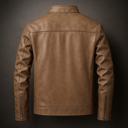 BROOKSON™ Vintage Leather Jacket