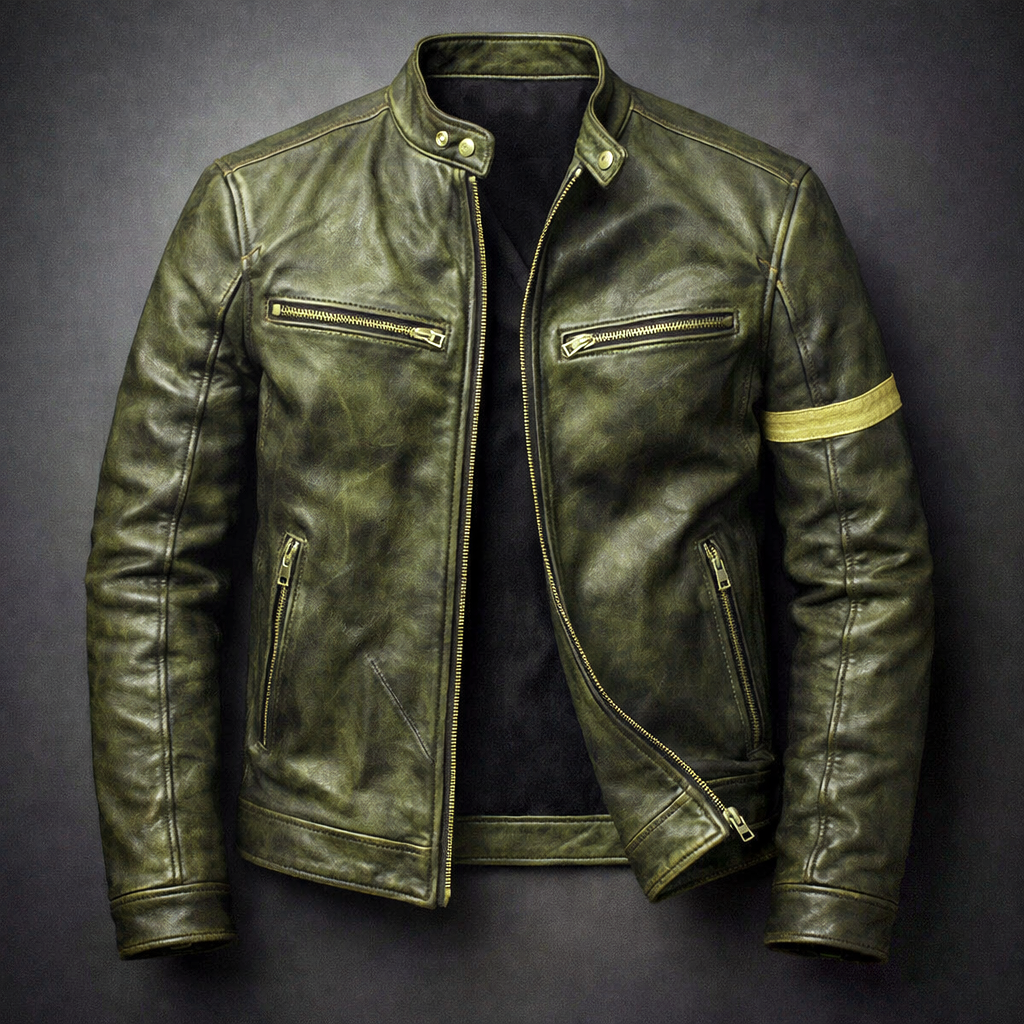 ROSSI™ VINTAGE LEATHER JACKET