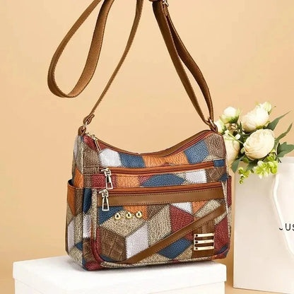 ARCADIA GEOMETRIC CROSSBODY BAG