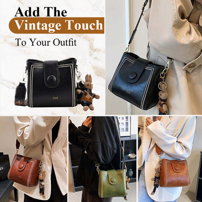 OLIVARA™ Vintage Shoulder Bag