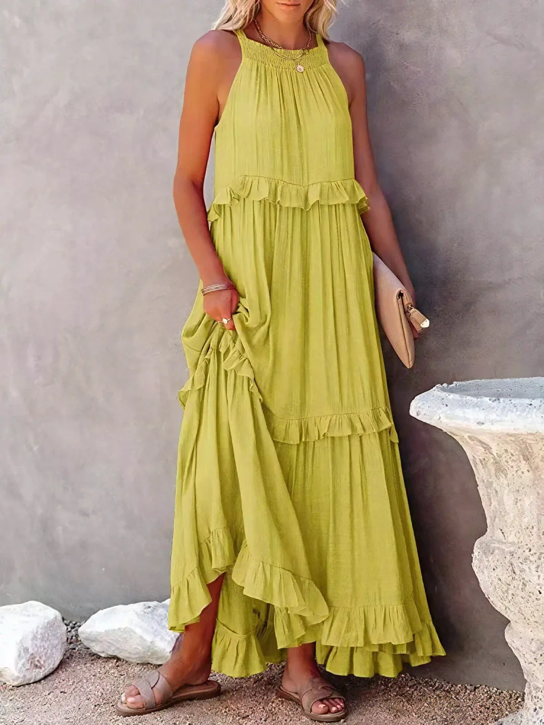 MABEL RUFFLE MAXI