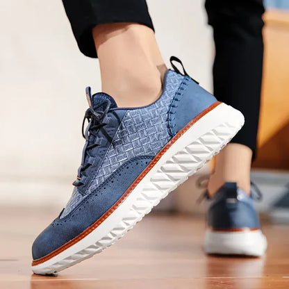 LORENZO LEATHER ORTHOPEDIC SNEAKERS