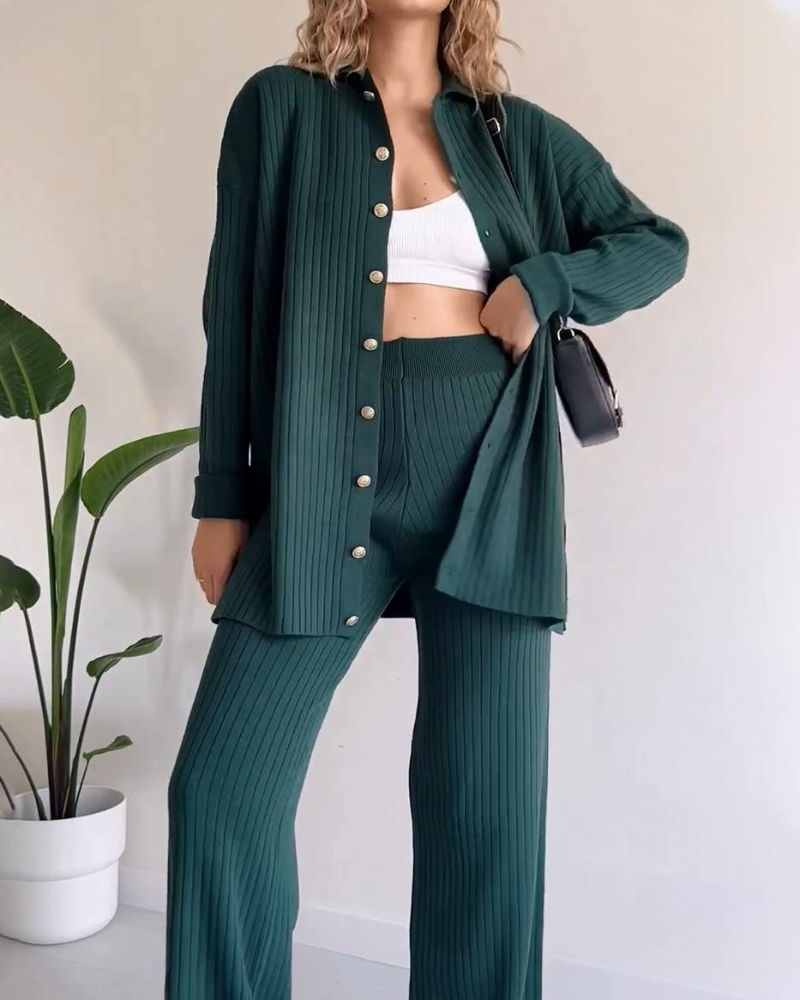Isolde Casual Knitted Set