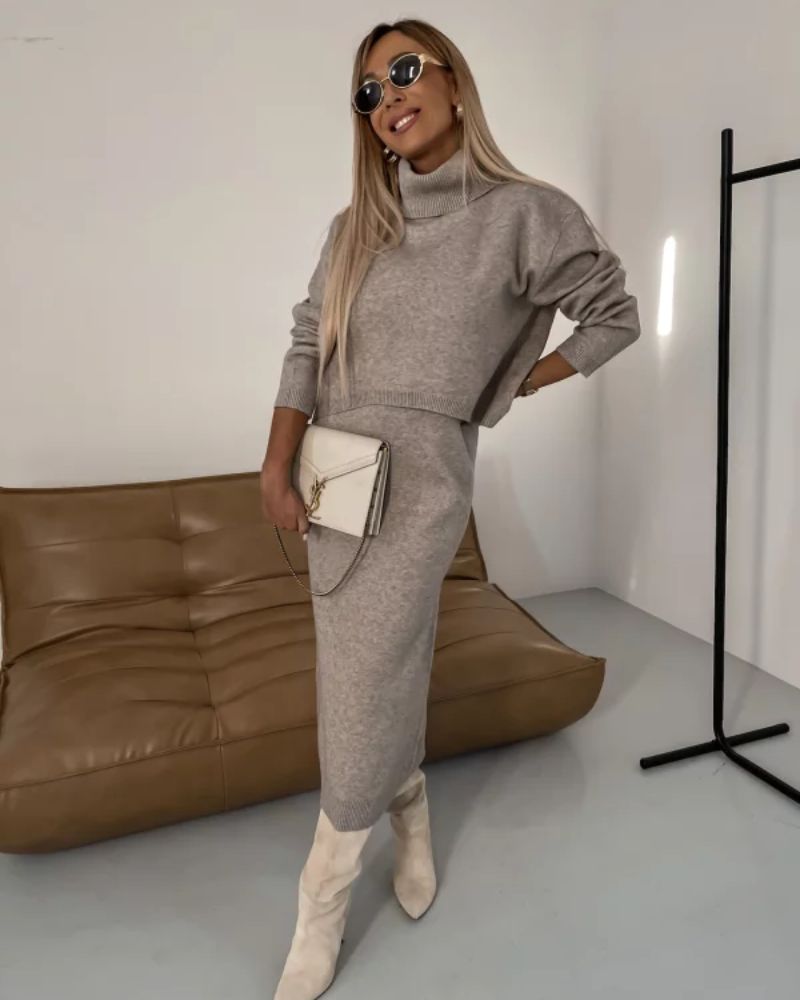 Elara Knitted Set