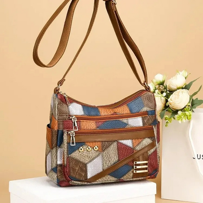 ARCADIA GEOMETRIC CROSSBODY BAG