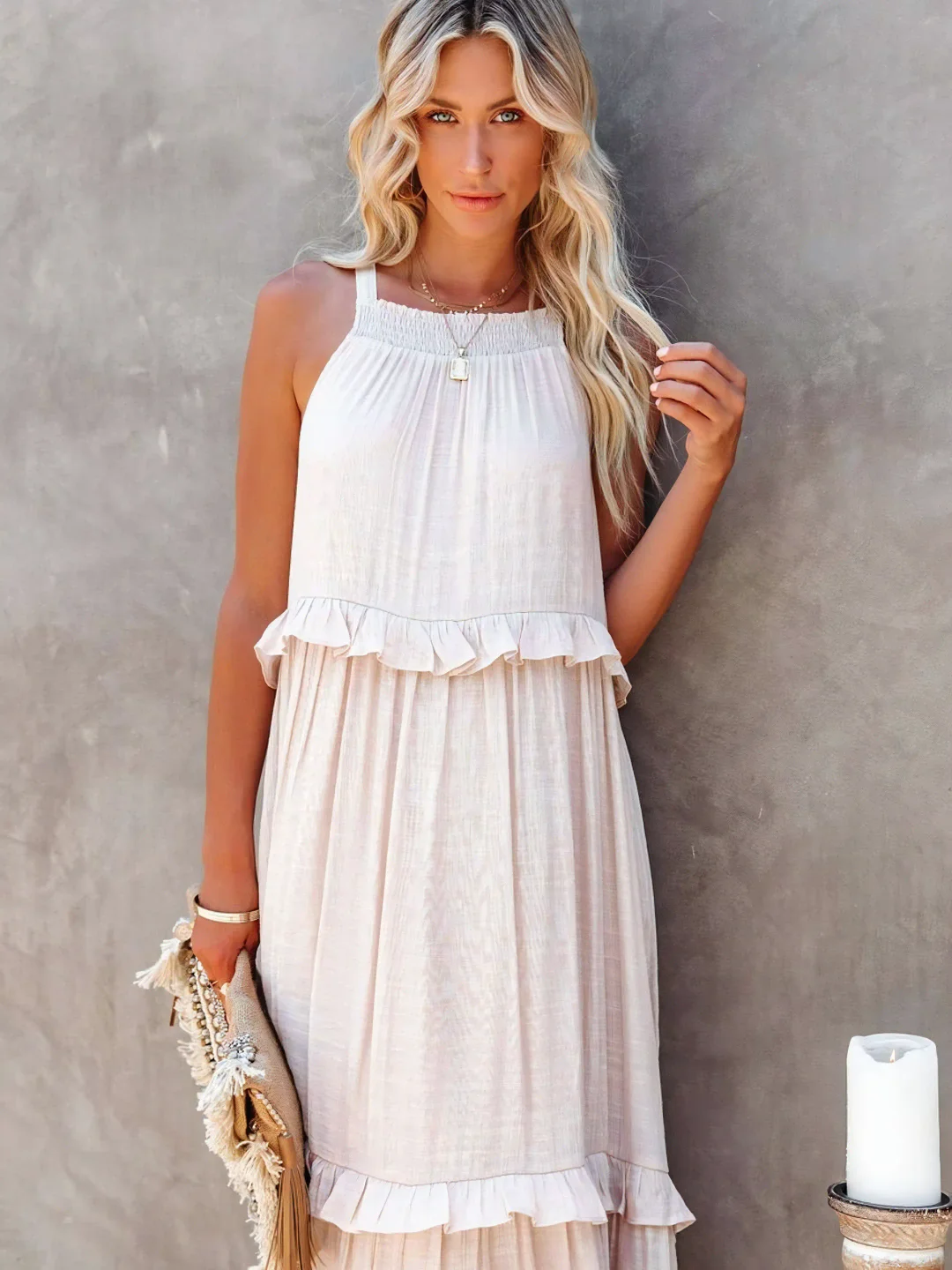 MABEL RUFFLE MAXI