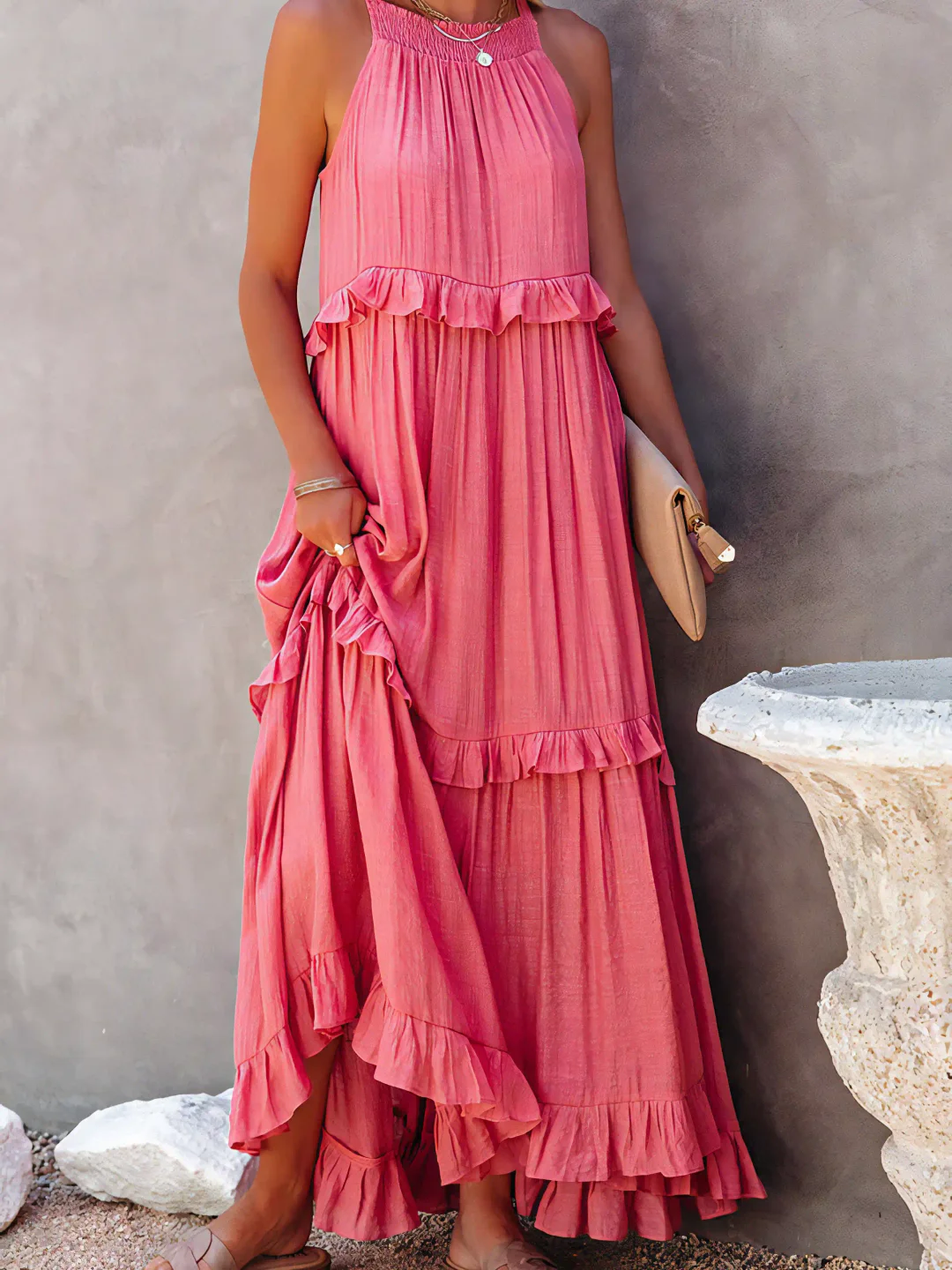 MABEL RUFFLE MAXI