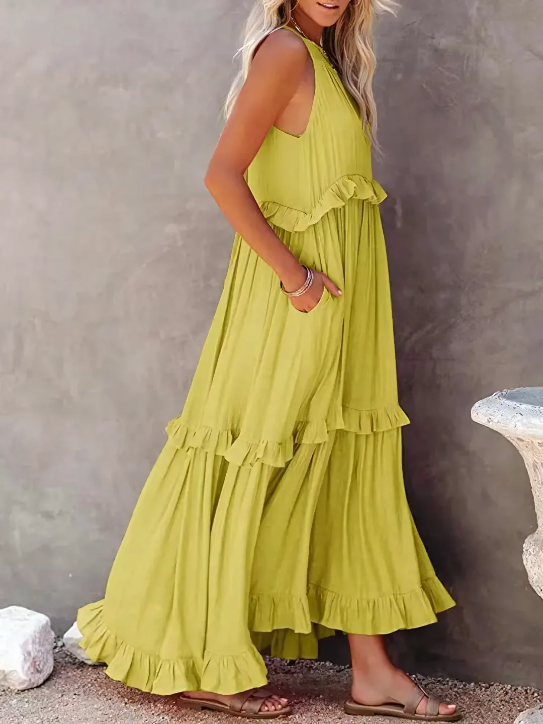 MABEL RUFFLE MAXI