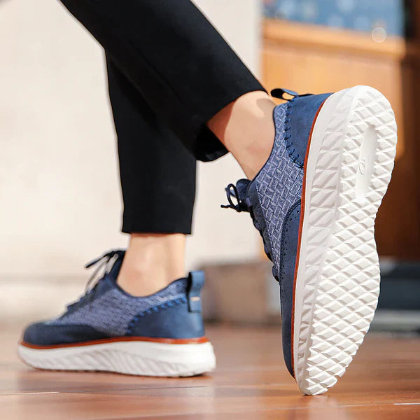 LORENZO LEATHER ORTHOPEDIC SNEAKERS