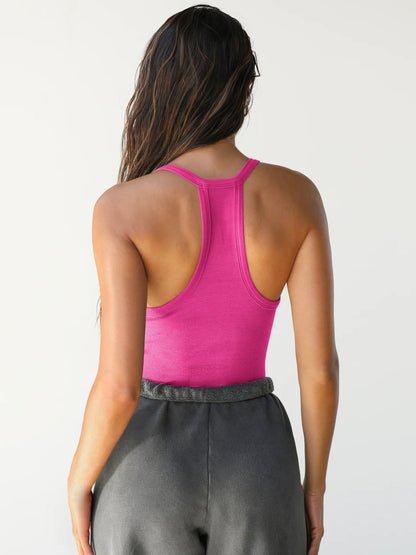 Deep V-Neck Tank Top