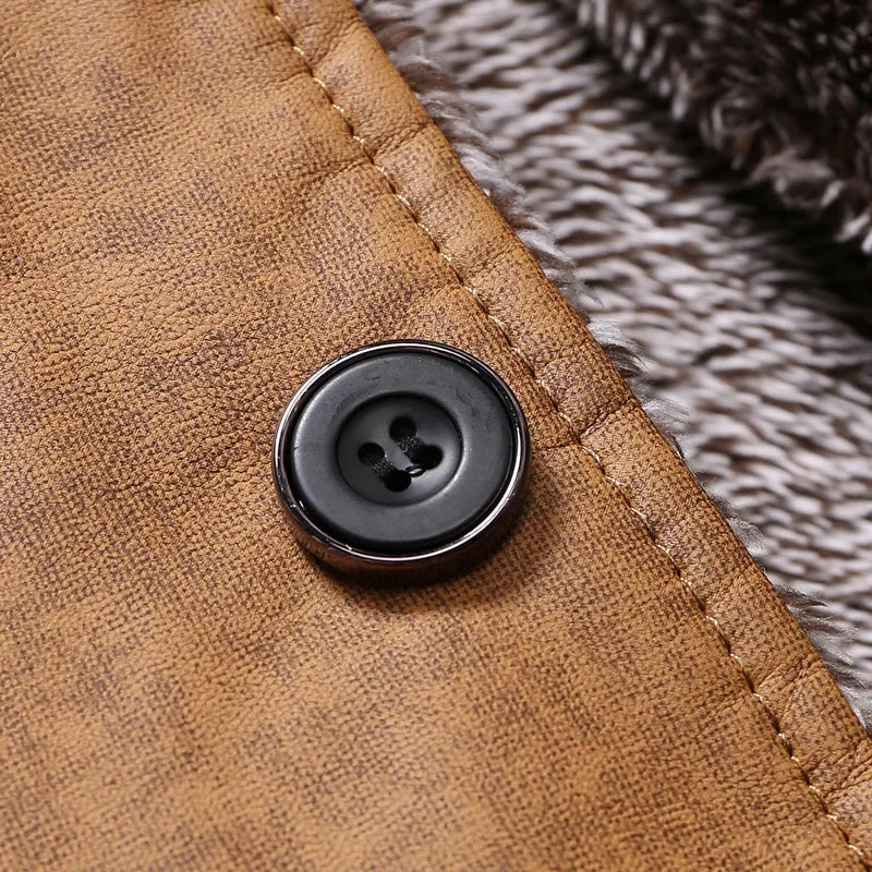 TRENTON™ Merino-Lined Suede Overcoat