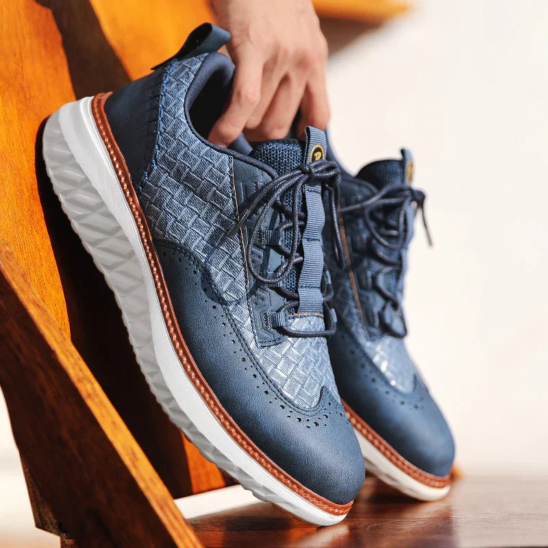 LORENZO LEATHER ORTHOPEDIC SNEAKERS