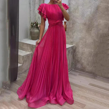 Rory | Pleated Evening Gown
