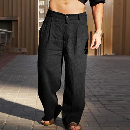 ZAIR™ Wide-Leg Summer Linen Trousers