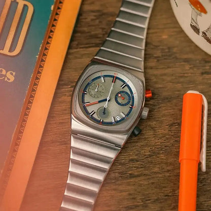 Retro Edge Timepiece