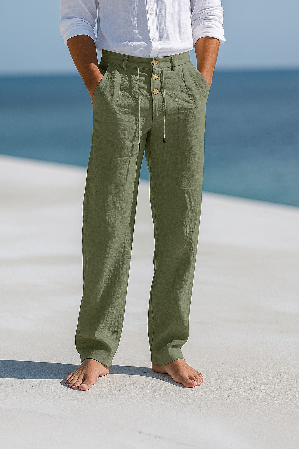 SORÉN™ Ultra-Light Linen Trousers