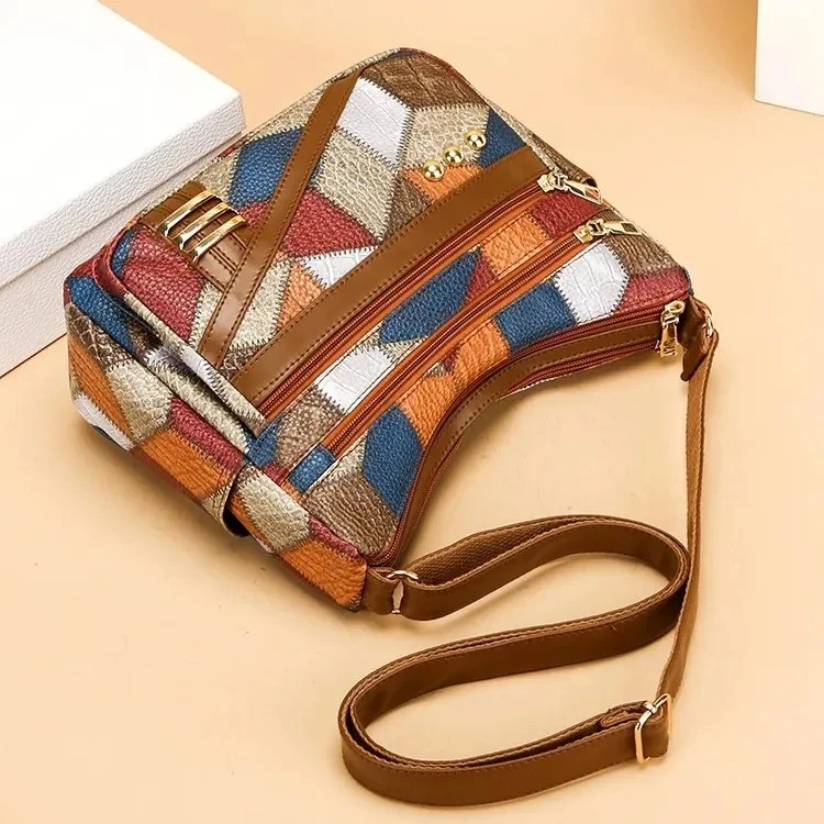 ARCADIA GEOMETRIC CROSSBODY BAG