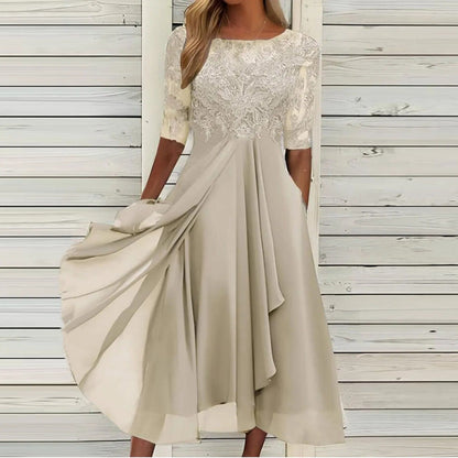 Zaria™ Lace Embroidered Dress