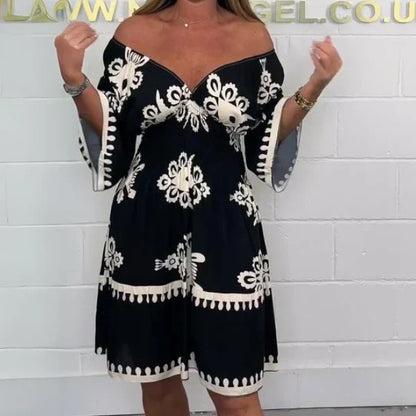 SERENA SUMMER PRINTED DRESS
