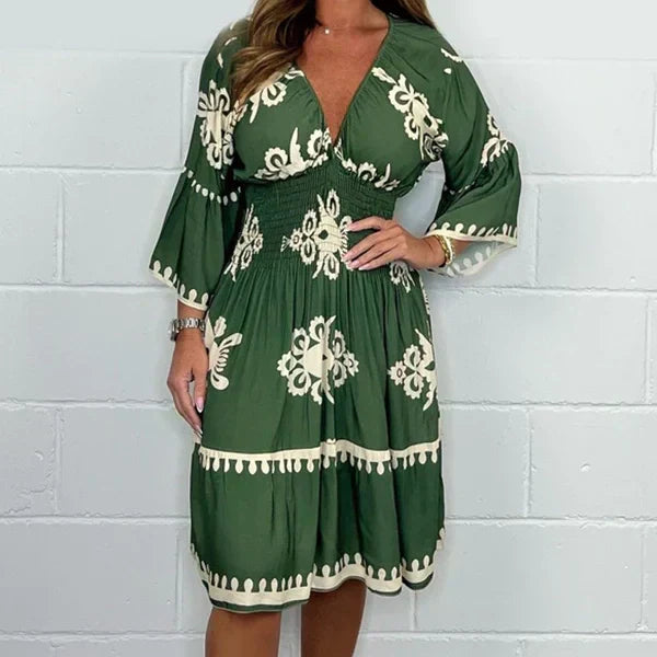 SERENA SUMMER PRINTED DRESS