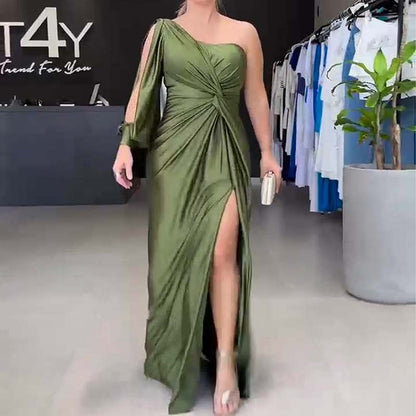 Velira One-Shoulder Elegance Dress