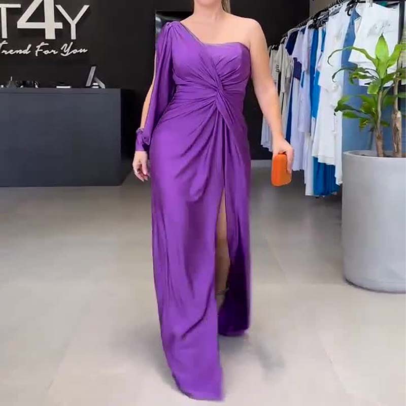 Velira One-Shoulder Elegance Dress