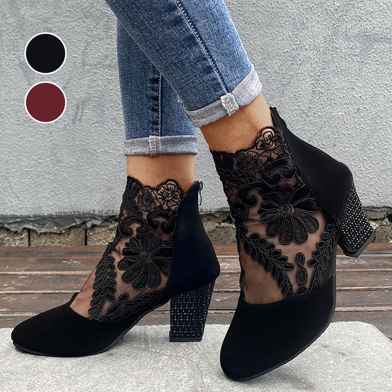 LUMÉA Lace Summer Heels