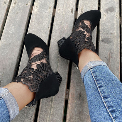 LUMÉA Lace Summer Heels
