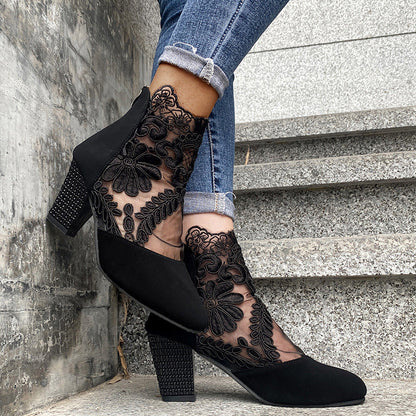 LUMÉA Lace Summer Heels