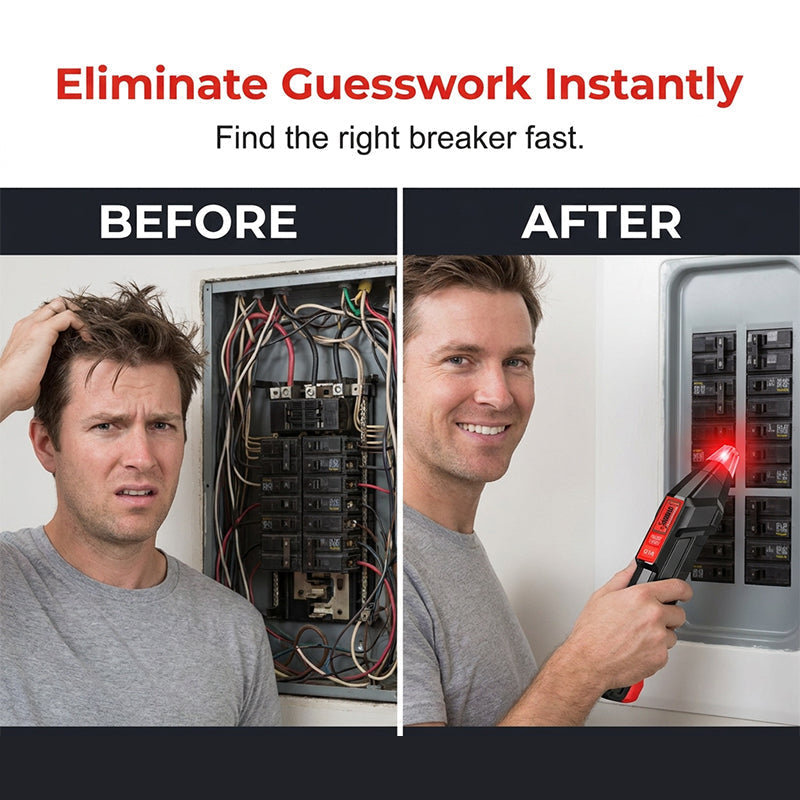 SafeCircuit Pro – Digitaler Schalterfinder & Steckdosentester