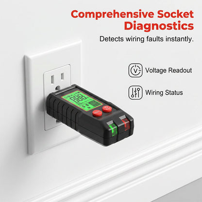 SafeCircuit Pro – Digitaler Schalterfinder & Steckdosentester
